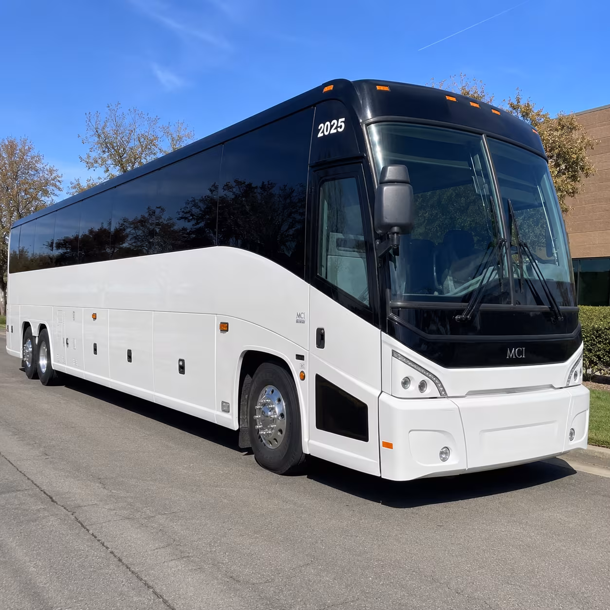 employee shuttle buses to job sites across the inland empire