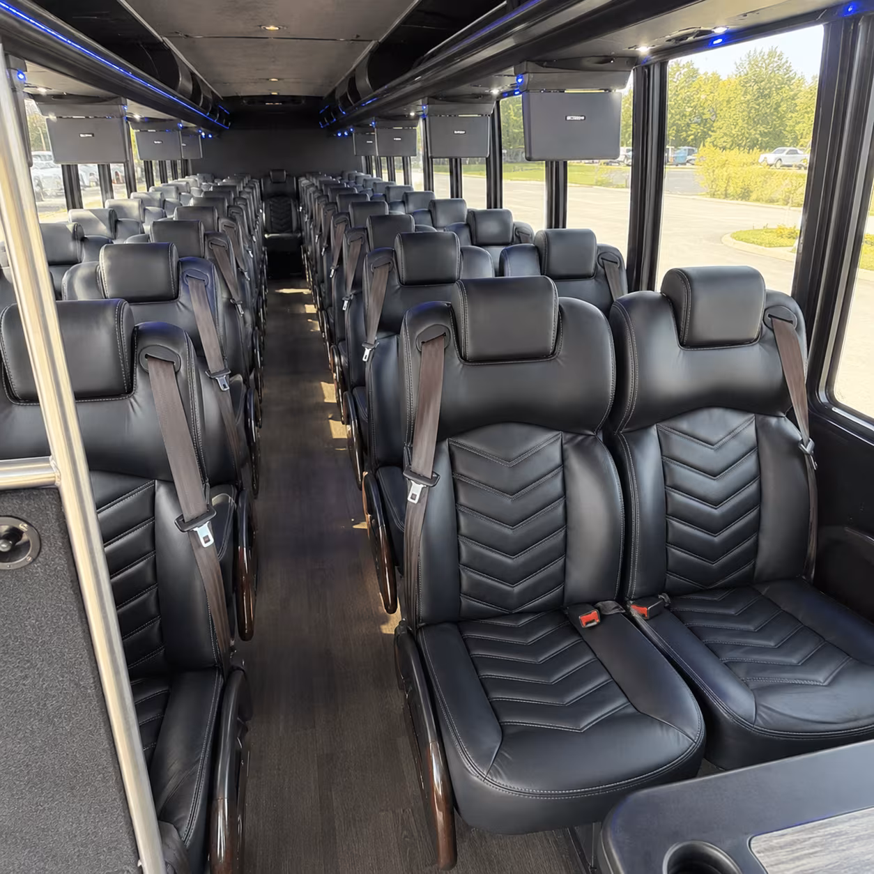 hemet 30 passenger minibus interior