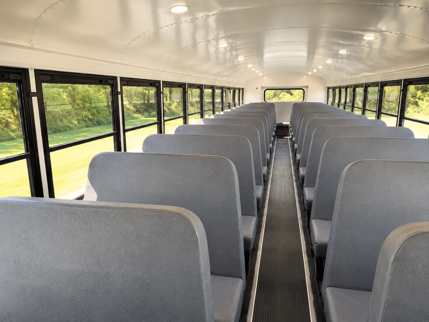 hemet school bus inside