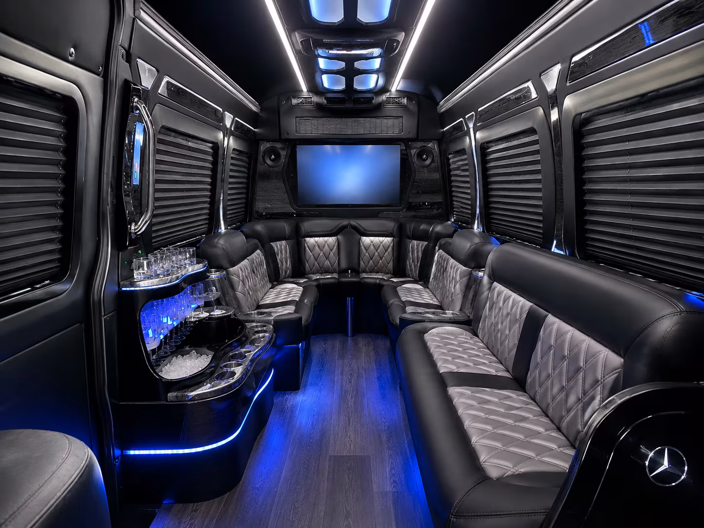 hemet sprinter limousine interior