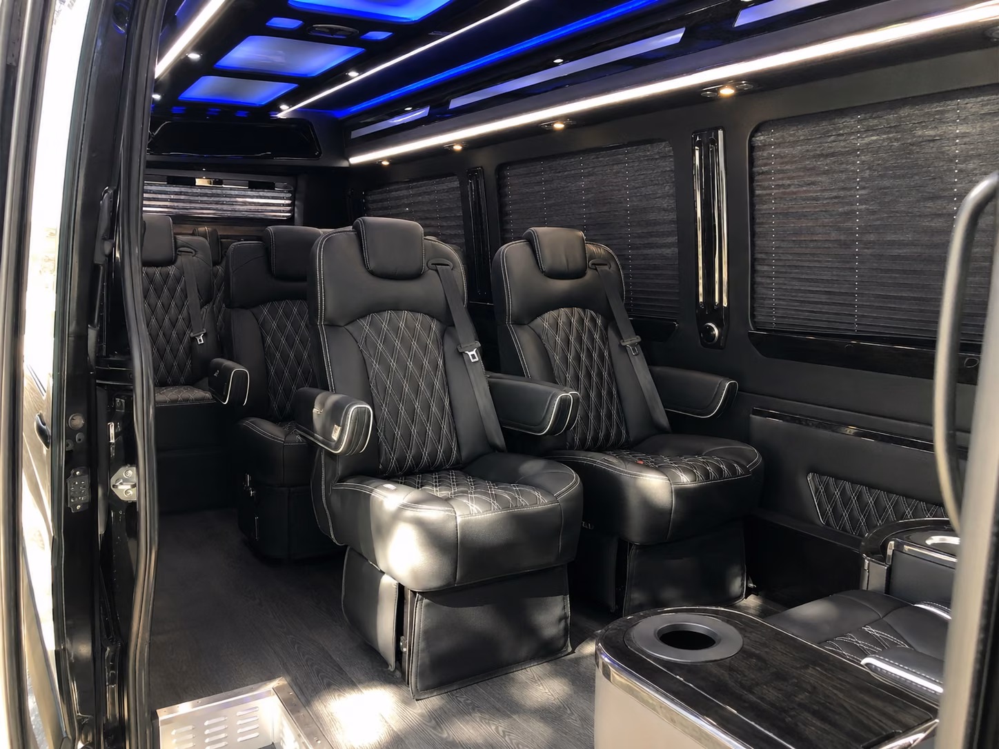 hemet sprinter van with driver inside