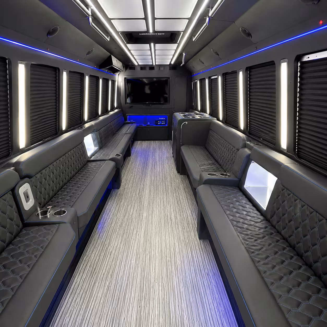 hemet wedding party bus rental